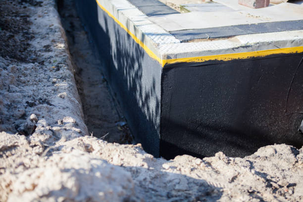 Professional Waterproofing technician working in Conover, NC